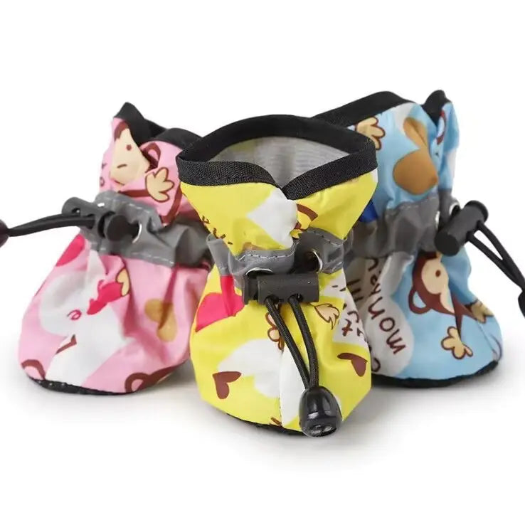 Teddy Dog Waterproof Booties β Non-Slip Pet Shoes