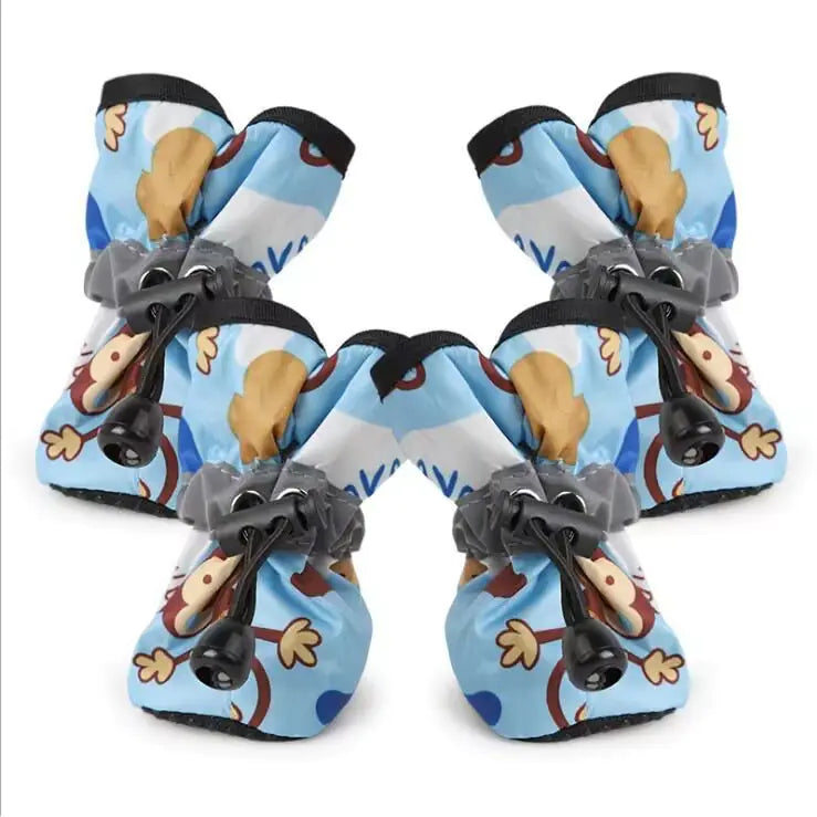 Teddy Dog Waterproof Booties β Non-Slip Pet Shoes