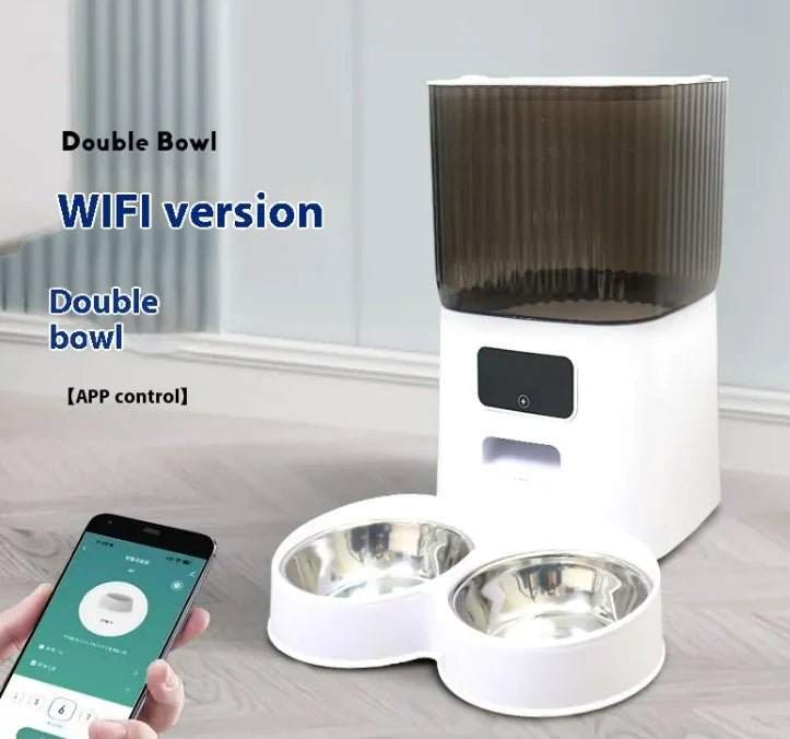 Pet Feeder 5L β Automatic Food Dispenser with Timer