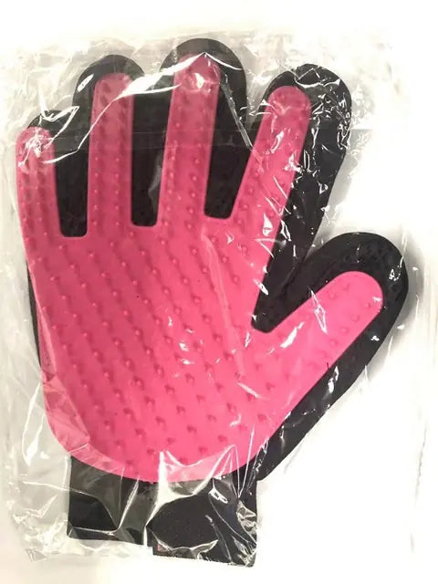 Pet Grooming Gloves – Gentle De-Shedding & Massage Mitts