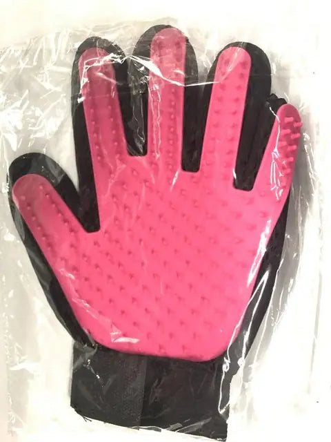 Pet Grooming Gloves – Gentle De-Shedding & Massage Mitts