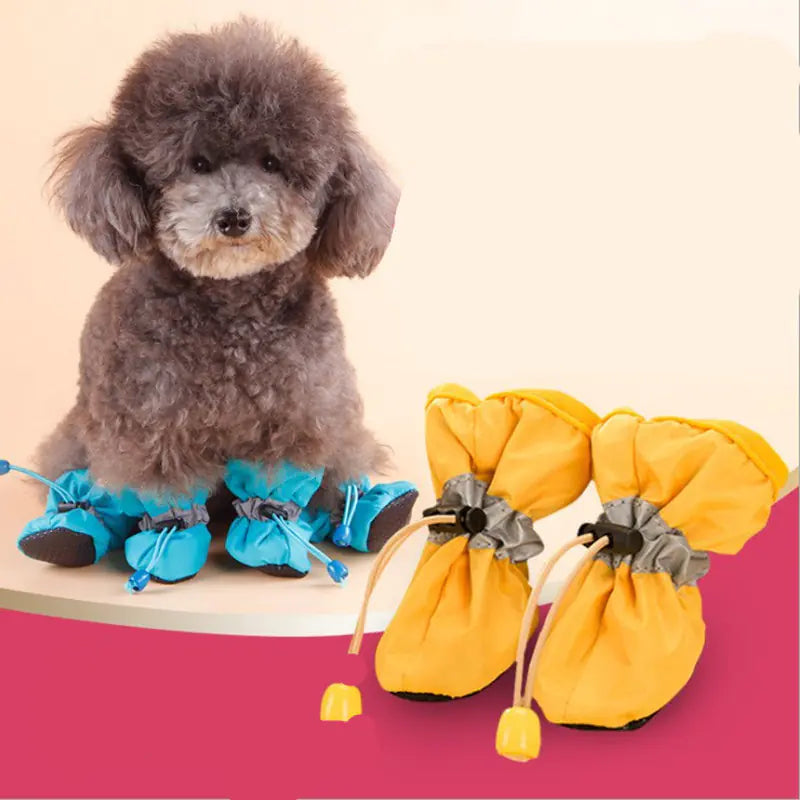 Teddy Dog Waterproof Booties β Non-Slip Pet Shoes