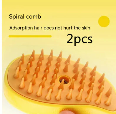 Massage Hairbrush β Pet Grooming Comb (Plastic)