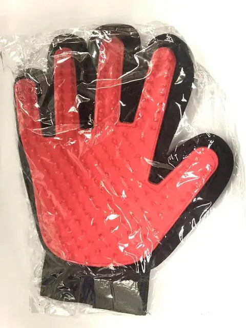 Pet Grooming Gloves – Gentle De-Shedding & Massage Mitts