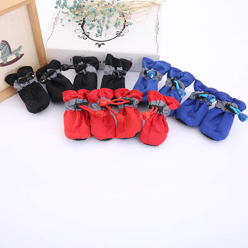 Teddy Dog Waterproof Booties β Non-Slip Pet Shoes