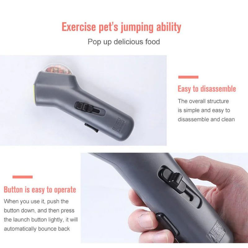 Automatic Pet Snack Launcher β Training Toy Dispenser