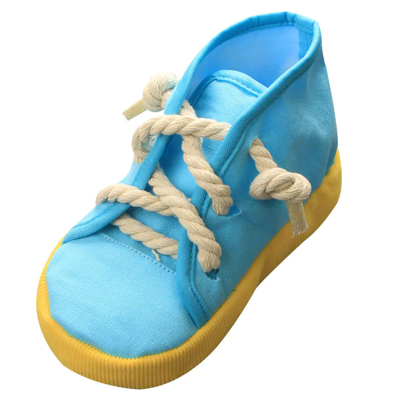 Pet Canvas Shoe Toy β Interactive Sound Play