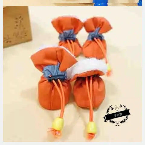 Teddy Dog Waterproof Booties β Non-Slip Pet Shoes