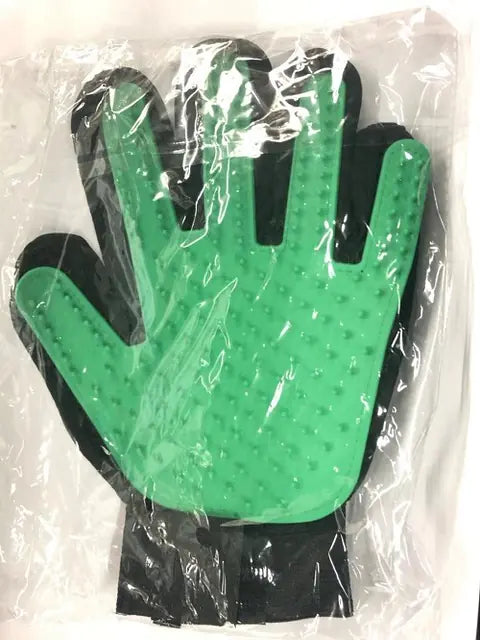 Pet Grooming Gloves – Gentle De-Shedding & Massage Mitts