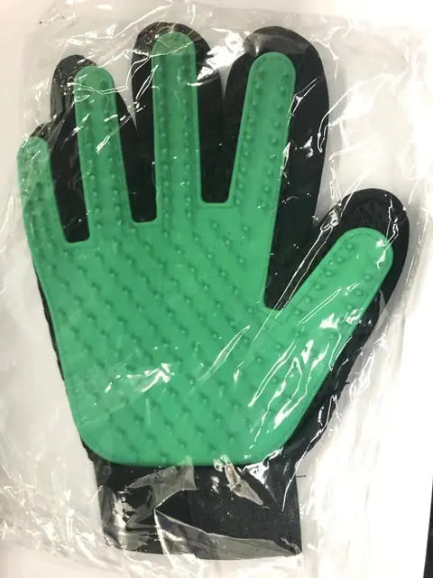 Pet Grooming Gloves – Gentle De-Shedding & Massage Mitts