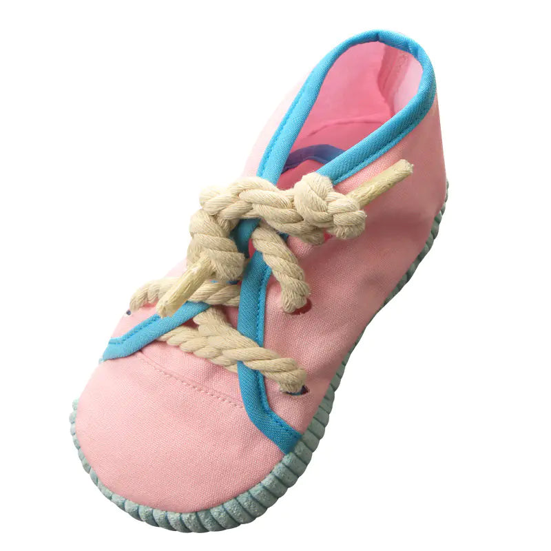 Pet Canvas Shoe Toy β Interactive Sound Play