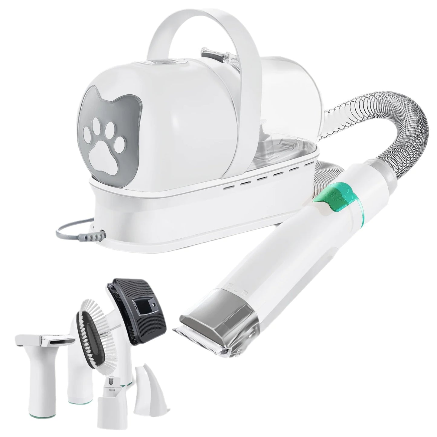 7-in-1 Vacuum Grooming Kit – Dog & Cat Hair Removal Tool