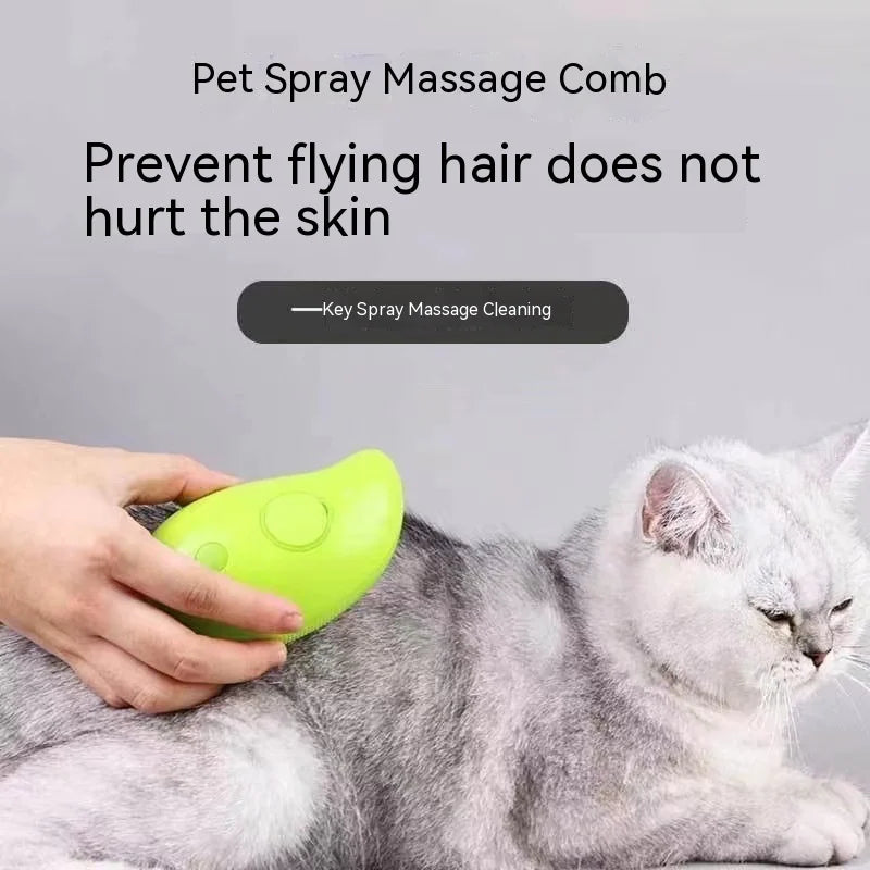 Massage Hairbrush β Pet Grooming Comb (Plastic)