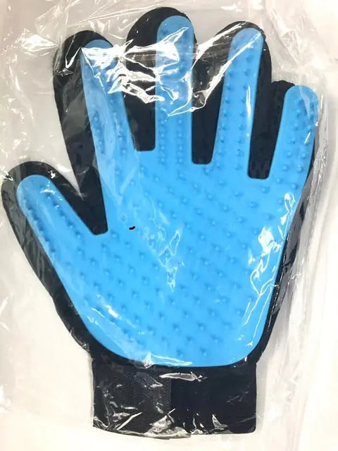 Pet Grooming Gloves – Gentle De-Shedding & Massage Mitts