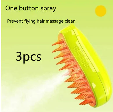 Massage Hairbrush β Pet Grooming Comb (Plastic)