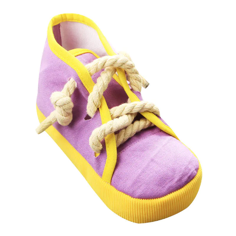 Pet Canvas Shoe Toy β Interactive Sound Play