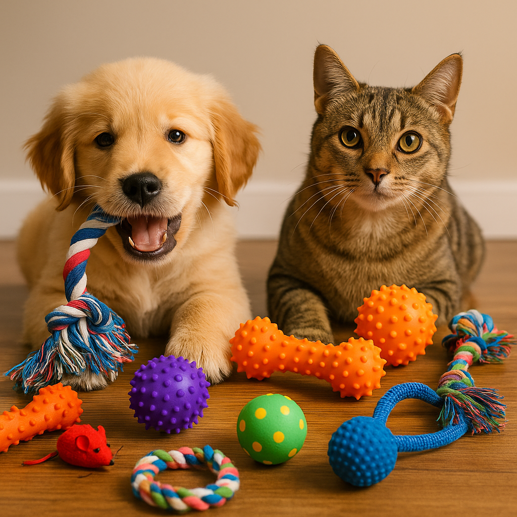 🎾 Playtime Essentials – Toys for Dogs & Cats