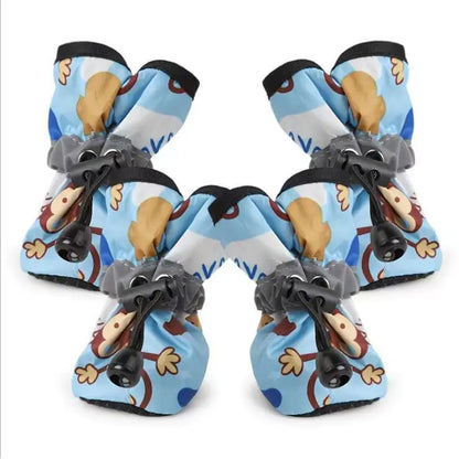 Teddy Dog Waterproof Booties – Non-Slip Pet Shoes