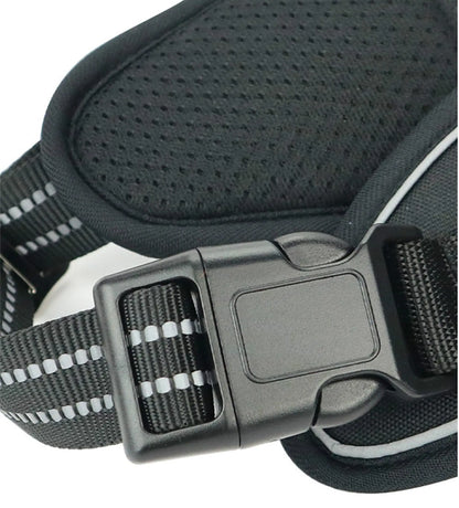 Durable Waterproof Pet Harness – Reflective Oxford Vest with Handle (All Sizes)