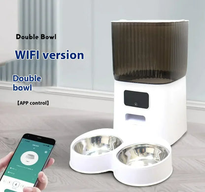 Pet Feeder 5L – Automatic Food Dispenser with Timer