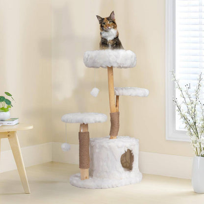 Chic Feline Tower – Modern Luxury for Your Cat