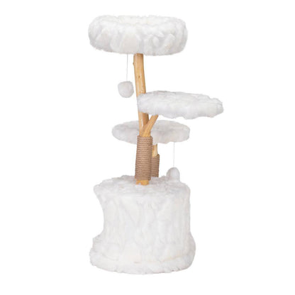 Chic Feline Tower – Modern Luxury for Your Cat