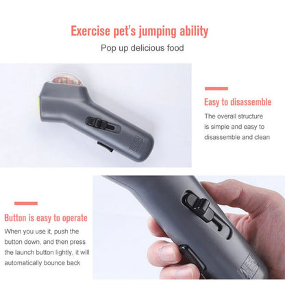 Automatic Pet Snack Launcher – Training Toy Dispenser