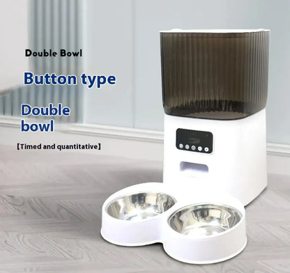 Pet Feeder 5L – Automatic Food Dispenser with Timer