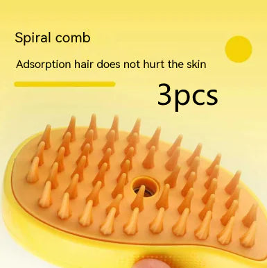Massage Hairbrush – Pet Grooming Comb (Plastic)