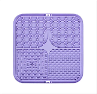 Silicone Slow Feed Pet Bowl
