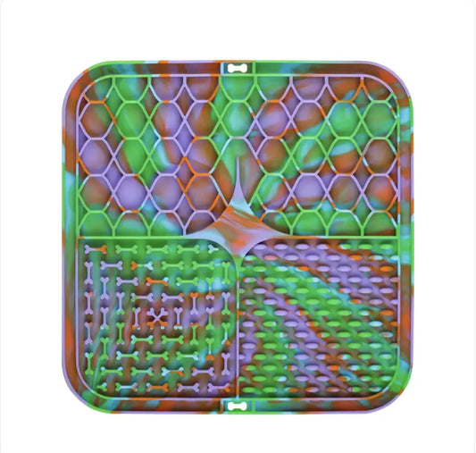 Silicone Slow Feed Pet Bowl