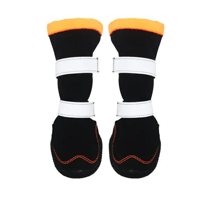 Waterproof Winter Pet Boots – Warm Plush Shoes