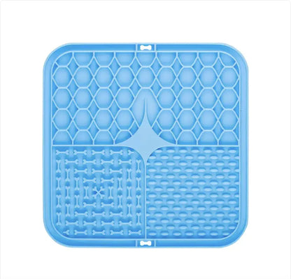 Silicone Slow Feed Pet Bowl