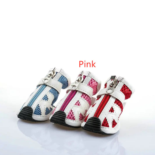 Cool Sport Pet Shoes – Breathable Mesh High Boot