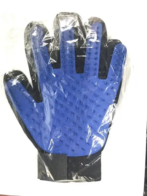 Pet Grooming Gloves – Gentle De-Shedding & Massage Mitts