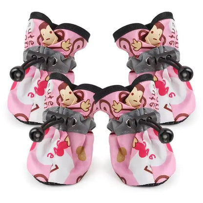 Teddy Dog Waterproof Booties – Non-Slip Pet Shoes