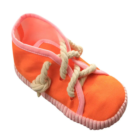 Pet Canvas Shoe Toy – Interactive Sound Play