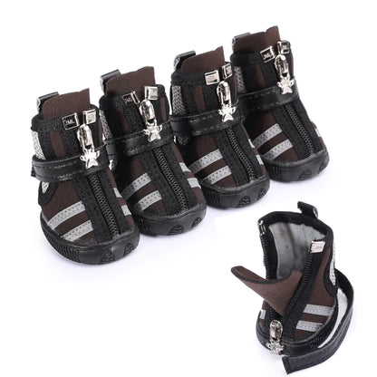 Camel Sport Pet Shoes – Waterproof Non-Slip Boots